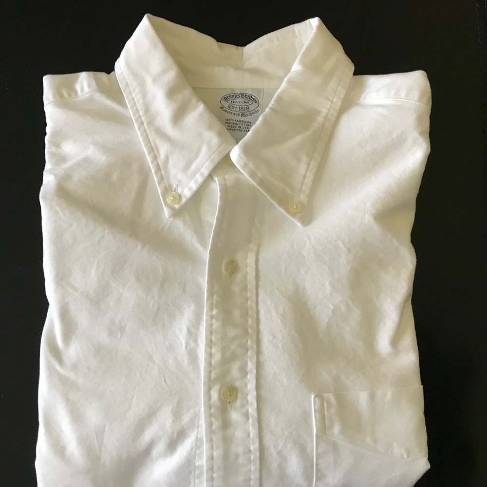 #36 Brooks Brothers 100% Supima Cotton L/S Shirt